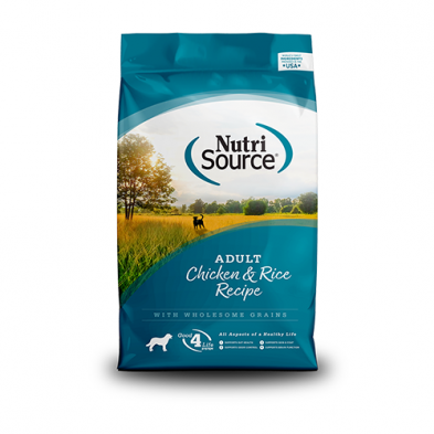 NutriSource® Adult Chicken & Rice Recipe Dry Dog Food