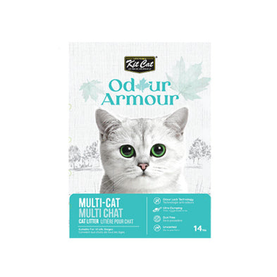 Kit Cat® Odour Armour Multi-Cat Cat Litter 14kg