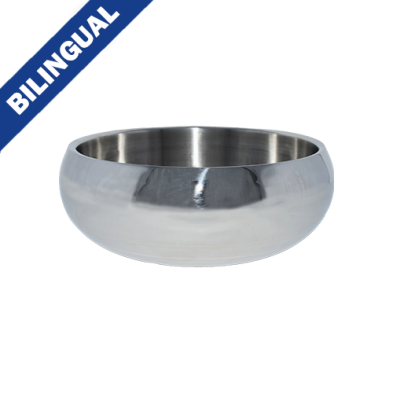 Goo-eez® Brilliant Double Wall Stainless Steel Bowl