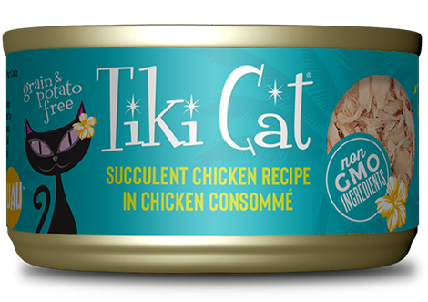 Tiki Cat® Luau™ Succulent Chicken Recipe in Chicken Consommé Wet Cat Food