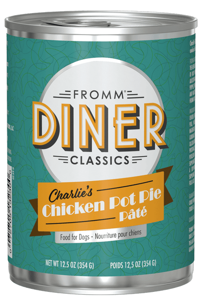 FROMM® DINER CLASSICS CHARLIE’S CHICKEN POT PIE PÂTÉ WET DOG FOOD