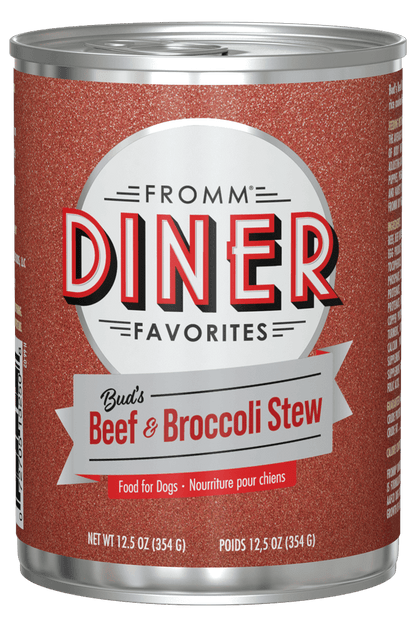 FROMM® DINER FAVORITES BUD'S BEEF & BROCCOLI STEW WET DOG FOOD
