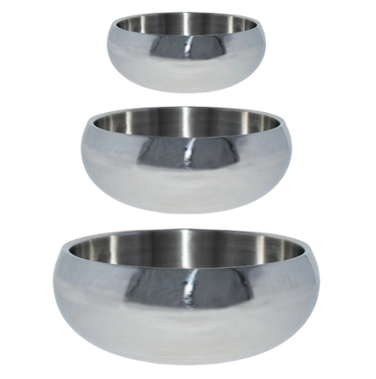Goo-eez® Brilliant Double Wall Stainless Steel Bowl