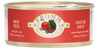 FROMM® FOUR STAR NUTRITIONALS® BEEF PÂTÉ WET CAT FOOD