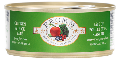 FROMM® FOUR STAR NUTRITIONALS® CHICKEN & DUCK PÂTÉ WET CAT FOOD