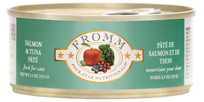 FROMM® FOUR STAR NUTRITIONALS® SALMON & TUNA PÂTÉ WET CAT FOOD