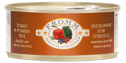 FROMM® FOUR STAR NUTRITIONALS® TURKEY & PUMPKIN PÂTÉ WET CAT FOOD