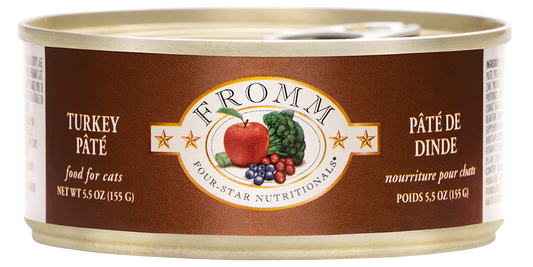 FROMM® FOUR STAR NUTRITIONALS® TURKEY PÂTÉ WET CAT FOOD