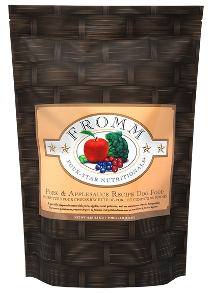 FROMM® FOUR STAR NUTRITIONALS® PORK & APPLESAUCE FORMULA DRY DOG FOOD