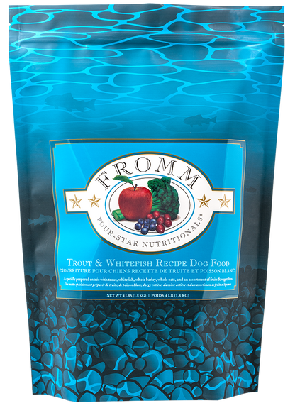 FROMM® FOUR STAR NUTRITIONALS® TROUT & WHITEFISH RECIPE DRY DOG FOOD