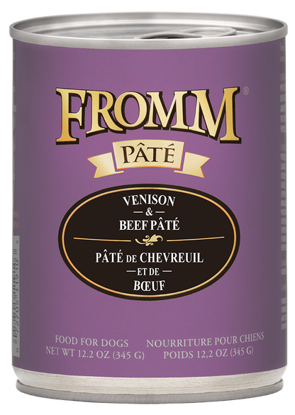 FROMM® VENISON & BEEF PÂTÉ WET DOG FOOD