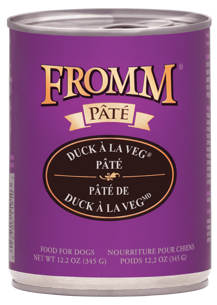 FROMM® DUCK À LA VEG PÂTÉ WET DOG FOOD