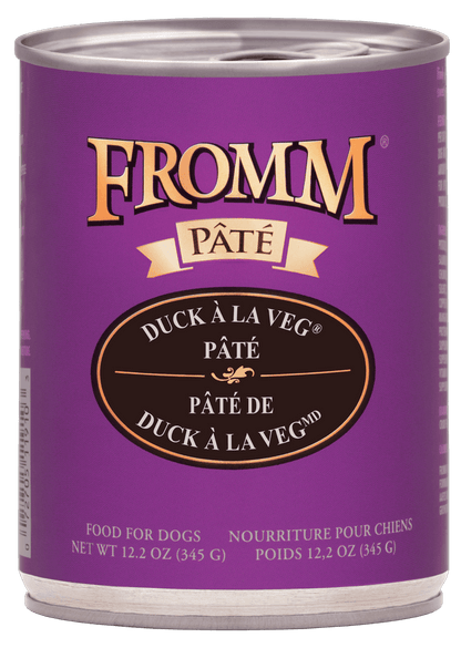 FROMM® DUCK À LA VEG PÂTÉ WET DOG FOOD
