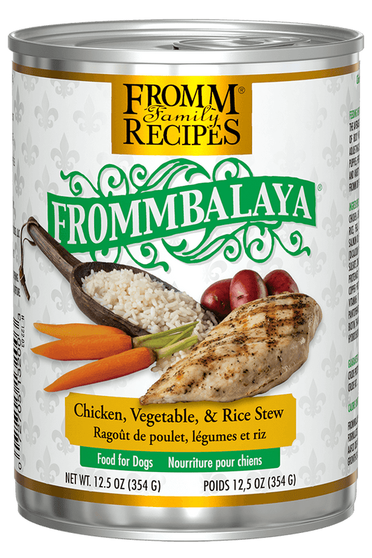 FROMM® FROMMBALAYA™ CHICKEN, VEGETABLE, & RICE STEW WET DOG FOOD