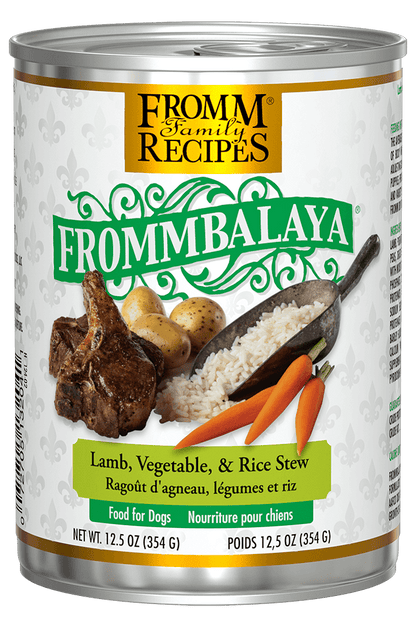 FROMM® FROMMBALAYA™ LAMB, VEGETABLE, & RICE STEW WET DOG FOOD