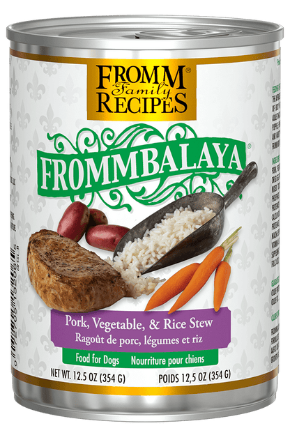 FROMM® FROMMBALAYA™ PORK, VEGETABLE, & RICE STEW WET DOG FOOD