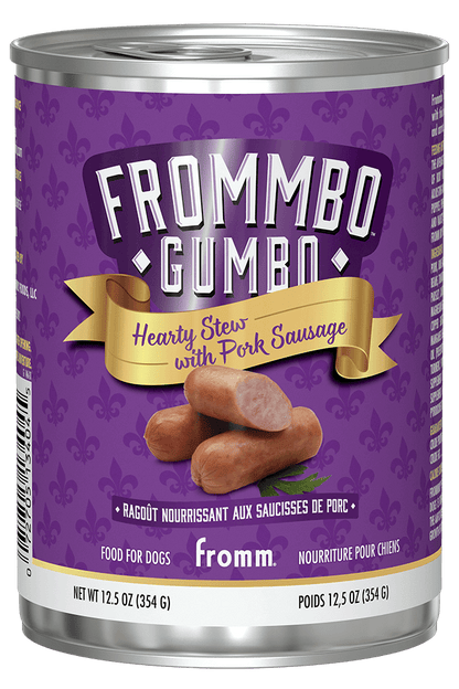 FROMM® FROMMBO™ GUMBO HEARTY STEW WITH PORK SAUSAGE WET DOG FOOD hi