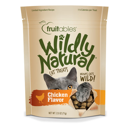 Fruitables® Wildly Natural® Chicken Flavor Cat Treat 2.5 oz