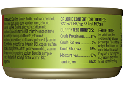 Tiki Cat® Grill™ Sardine Cutlets Recipe in Lobster Consommé Wet Cat Food