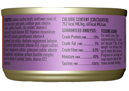 Tiki Cat® Grill™ Sardine Cutlets Recipe in Sardine Consommé Wet Cat Food