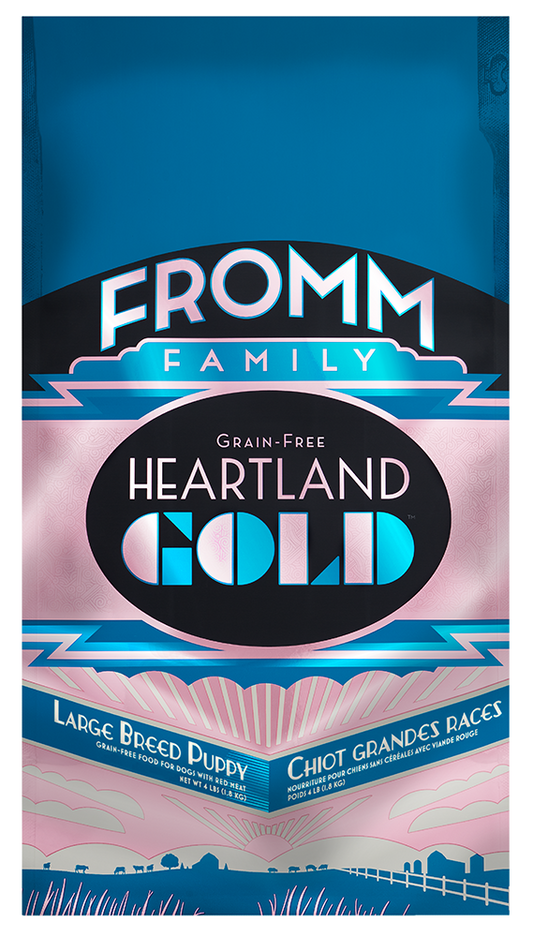 FROMM® HEARTLAND GOLD GRAIN FREE LARGE BREED PUPPY DRY DOG FOOD