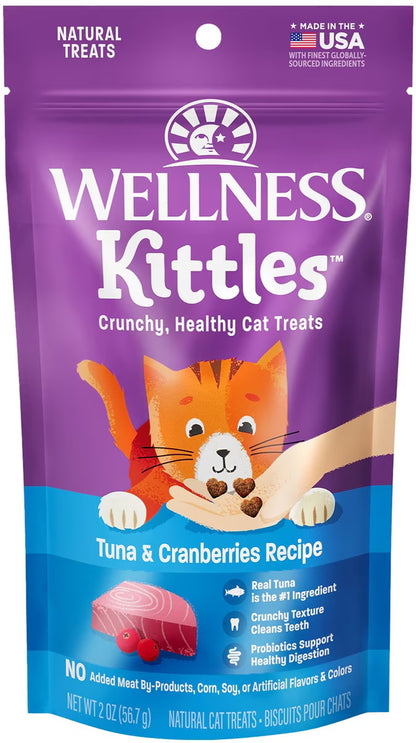 Wellness® Kittles™ Grain Free Tuna Recipe Lickable Soft Puree Cat Treats 2.5oz