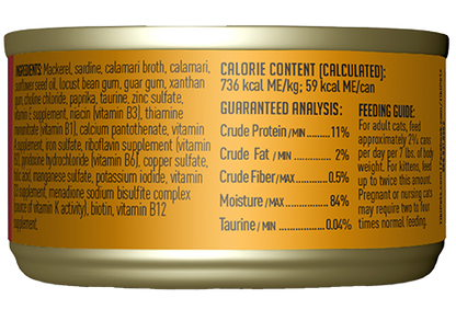 Tiki Cat® Grill™ Mackerel & Sardines Recipe in Calamari Consommé Wet Cat Food