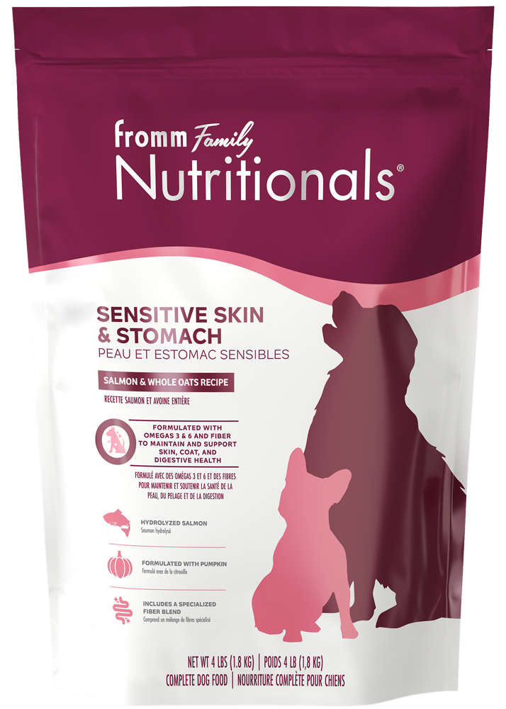 Sensitive Skin & Stomach Salmon & Whole Oats Recipe