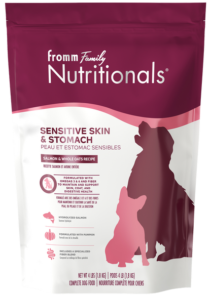 Sensitive Skin & Stomach Salmon & Whole Oats Recipe