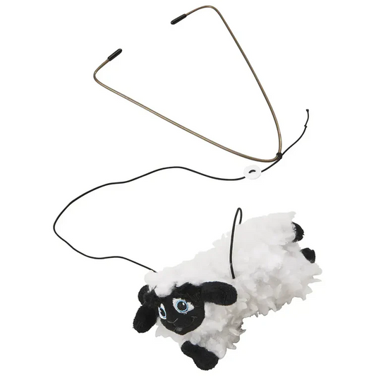 Spot® Baa Baa Black Sheep A-Door-Able Cat Toy