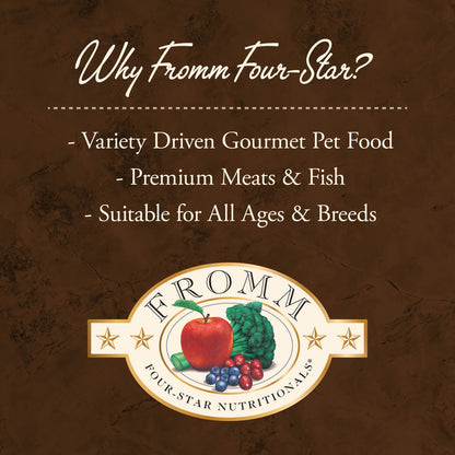 FROMM® FOUR STAR NUTRITIONALS® CHICKEN AU FROMMAGE RECIPE DRY CAT FOOD