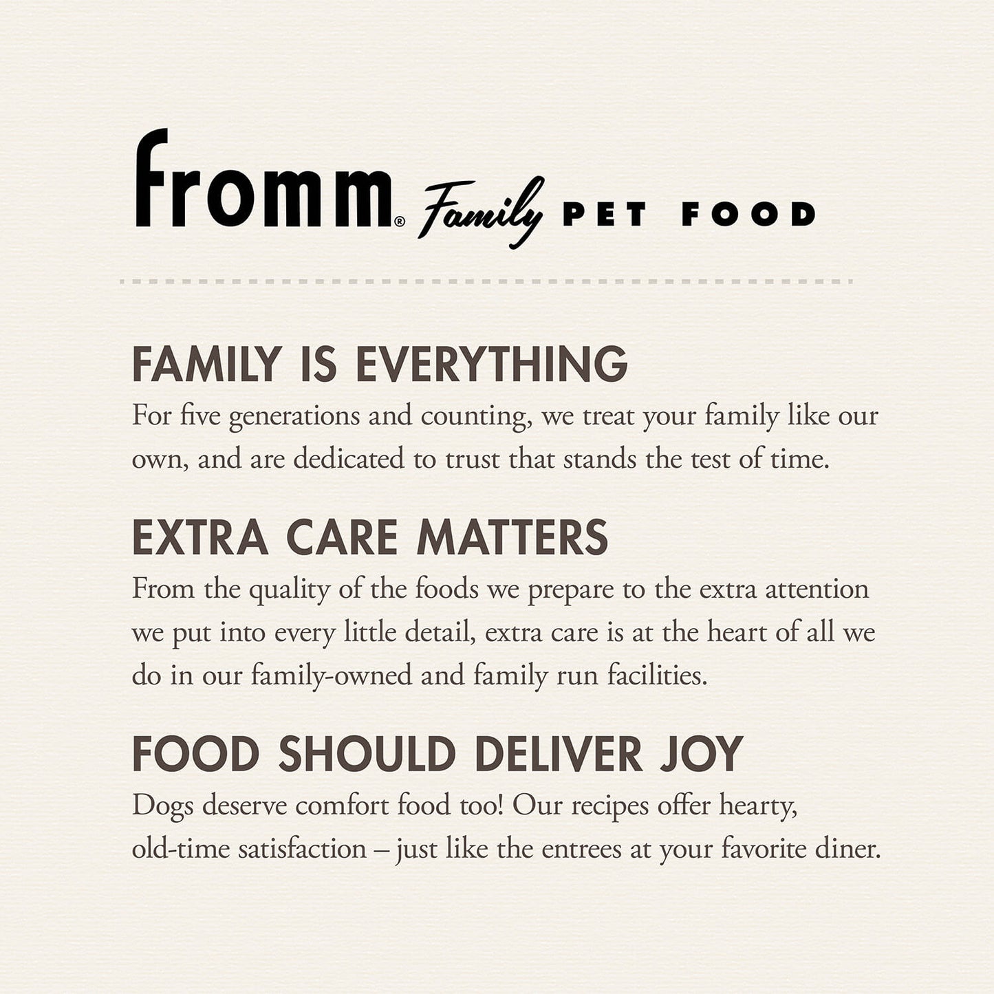 FROMM® DINER SAM'S STEAK & EGGS BEEF & EGGS IN GRAVY STEW WET DOG FOOD