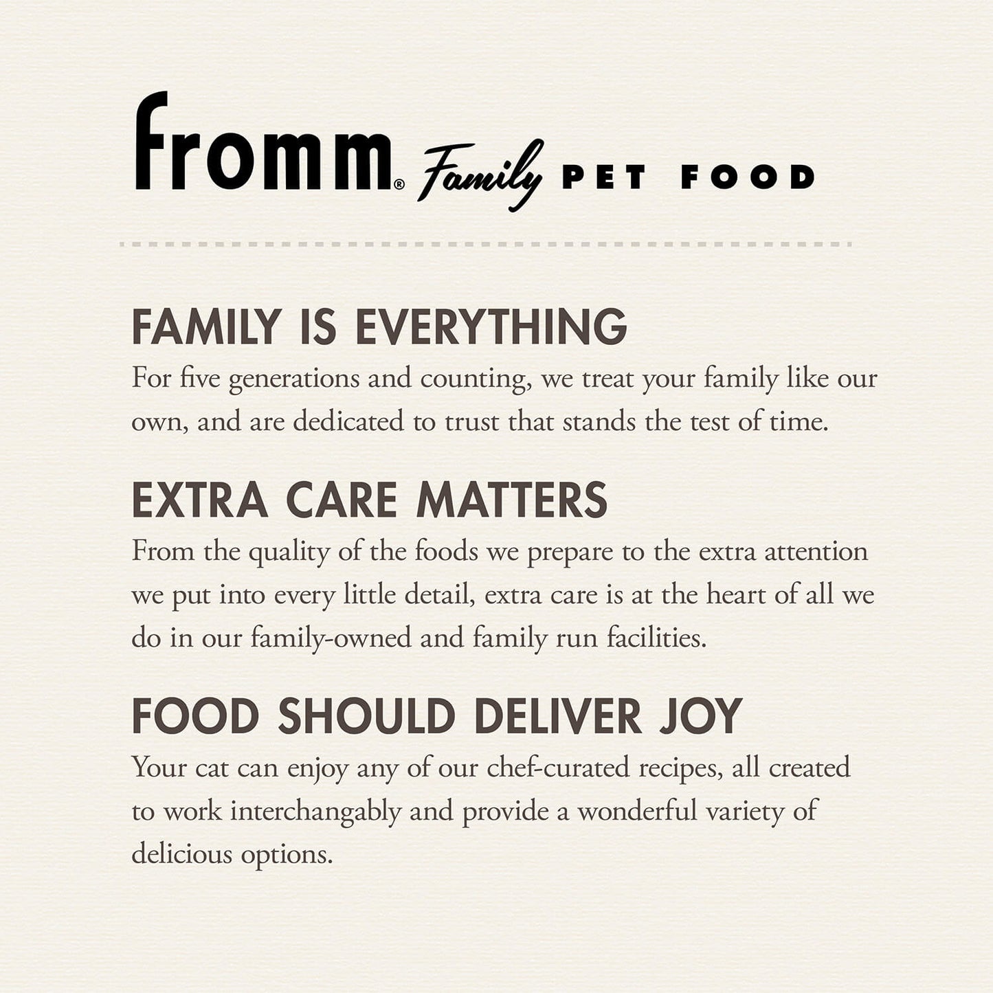 FROMM® FOUR STAR NUTRITIONALS® CHICKEN, DUCK & SALMON PÂTÉ WET CAT FOOD