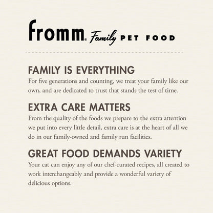 FROMM® FOUR STAR NUTRITIONALS® CHICKEN AU FROMMAGE RECIPE DRY CAT FOOD