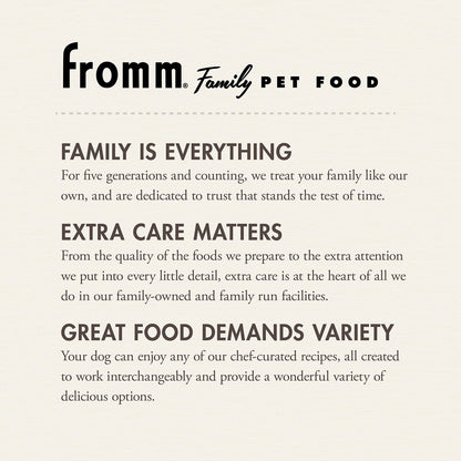 FROMM® FOUR STAR NUTRITIONALS® LAMB & LENTIL RECIPE DRY DOG FOOD