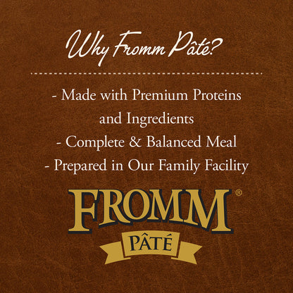 FROMM® BEEF & BARLEY PÂTÉ WET DOG FOOD