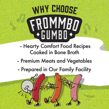 FROMM® FROMMBO™ GUMBO HEARTY STEW WITH BEEF SAUSAGE WET DOG FOOD