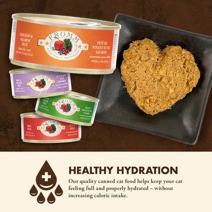 FROMM® FOUR STAR NUTRITIONALS® CHICKEN & SALMON PÂTÉ WET CAT FOOD
