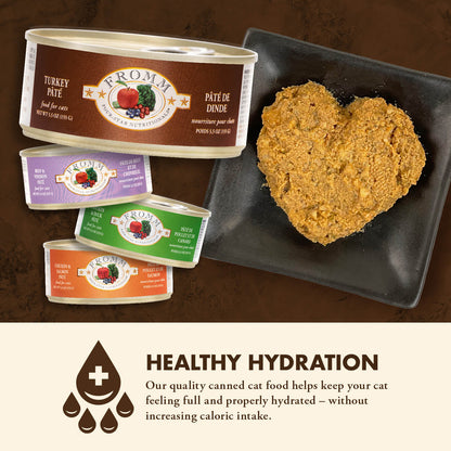 FROMM® FOUR STAR NUTRITIONALS® TURKEY PÂTÉ WET CAT FOOD