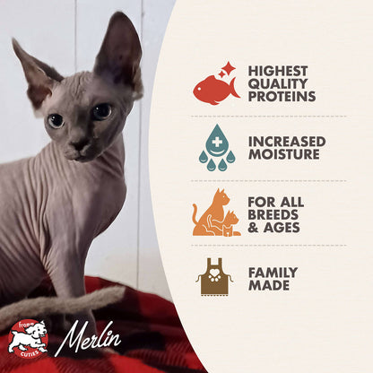 FROMM® FOUR STAR NUTRITIONALS® SEAFOOD & SHRIMP PÂTÉ WET CAT FOOD