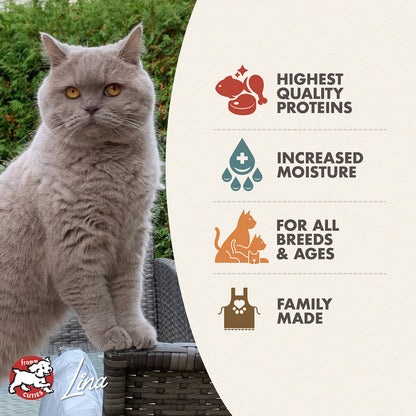 FROMM® FOUR STAR NUTRITIONALS® SURF & TURF IN GRAVY ENTRÉE WET CAT FOOD