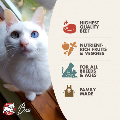 FROMM® FOUR STAR NUTRITIONALS® BEEF LIVÁTTINI VEG RECIPE DRY CAT FOOD