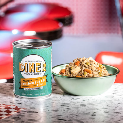 FROMM® DINER CLASSICS CHARLIE’S CHICKEN POT PIE PÂTÉ WET DOG FOOD