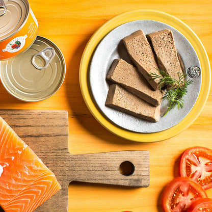 FROMM® FOUR STAR NUTRITIONALS® CHICKEN & SALMON PÂTÉ WET CAT FOOD