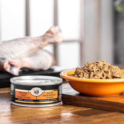 FROMM® FOUR STAR NUTRITIONALS® SHREDDED TURKEY IN GRAVY ENTRÉE WET CAT FOOD
