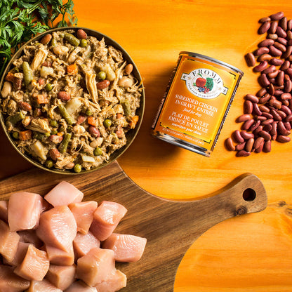FROMM® FOUR STAR NUTRITIONALS® SHREDDED CHICKEN IN GRAVY ENTRÉE