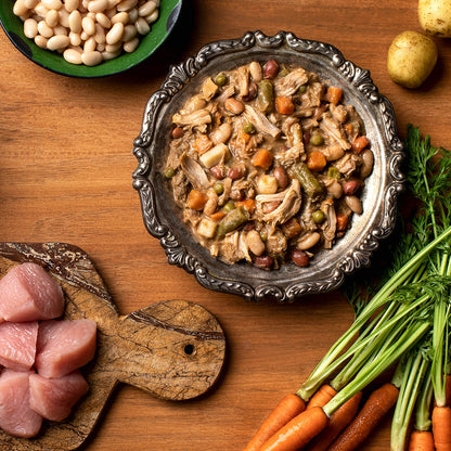 FROMM® FOUR STAR NUTRITIONALS® SHREDDED TURKEY IN GRAVY ENTRÉE