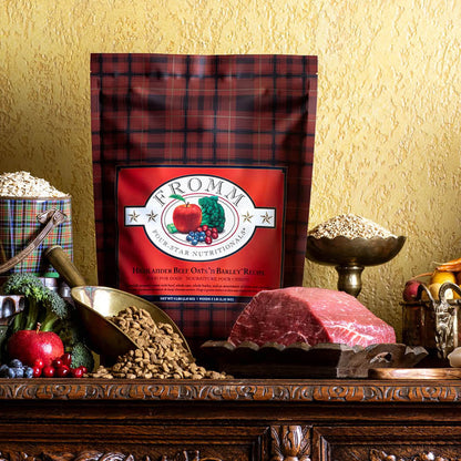FROMM® FOUR STAR NUTRITIONALS® HIGHLANDER BEEF, OATS, 'N BARLEY RECIPE DRY DOG FOOD