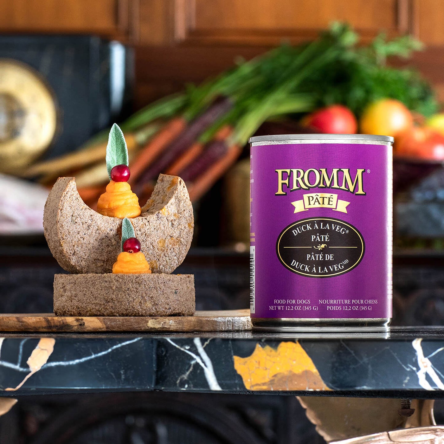 FROMM® DUCK À LA VEG PÂTÉ WET DOG FOOD