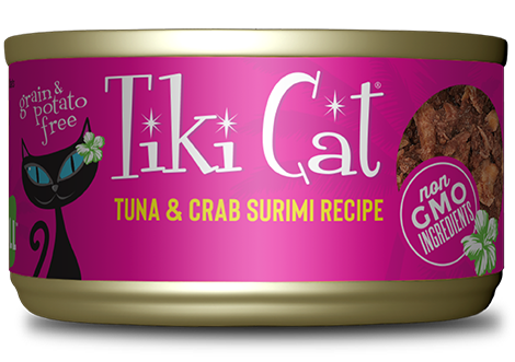Tiki Cat® Grill™ Tuna & Crab Surimi Recipe Wet Cat Food